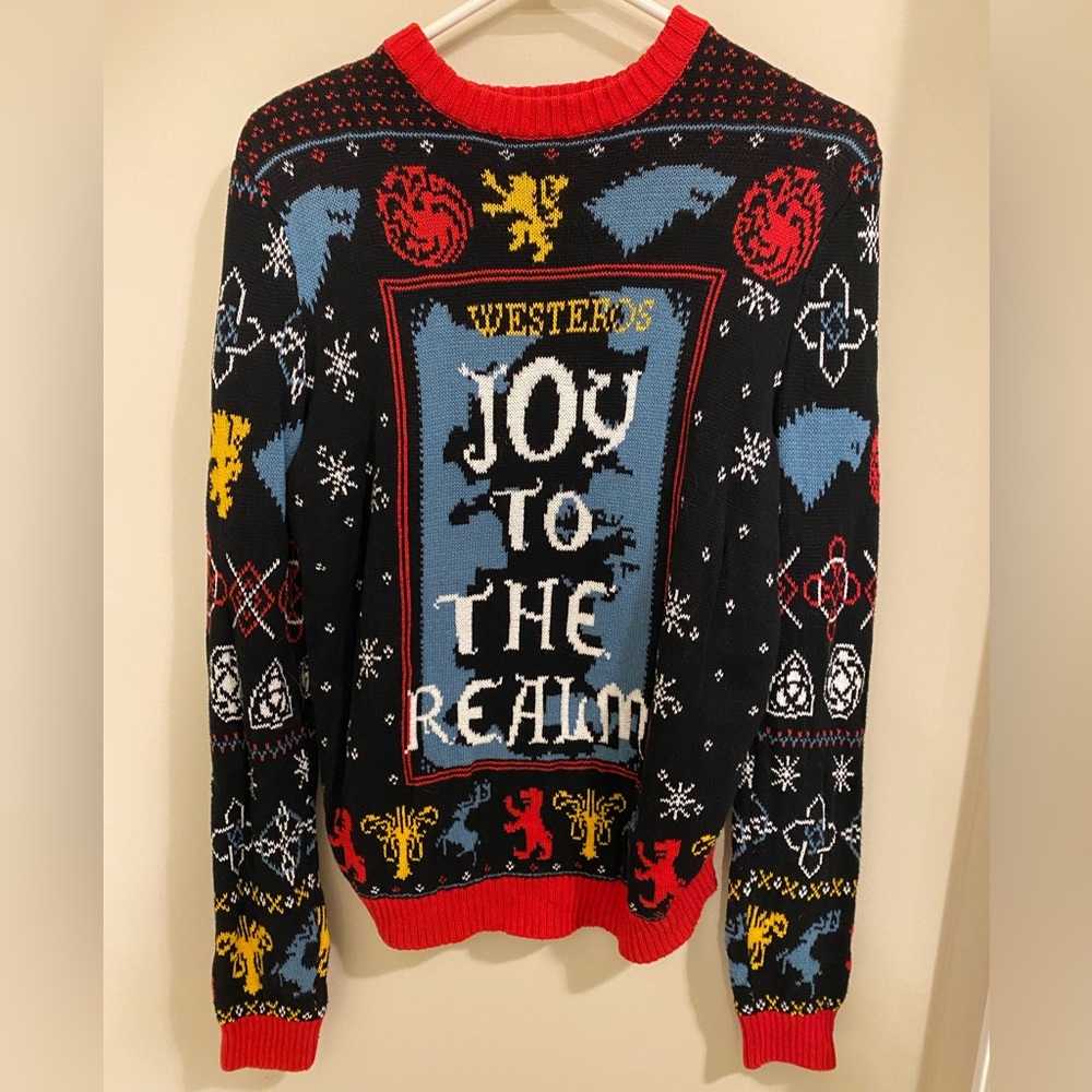 M Game of Thrones Christmas Sweater